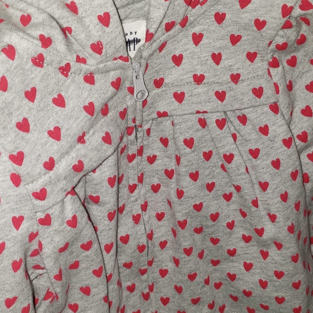 Girls 6-11m hood jacket